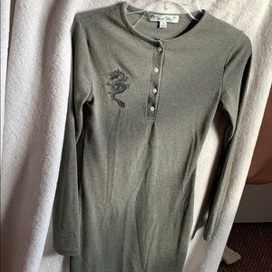 cute green dragon dress!